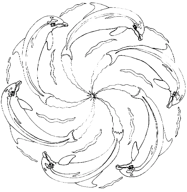 Mandalas Animaux 149